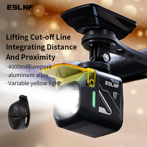 ESLNF 1200流明高亮度可充电<span class=keywords><strong>4000mAh</strong></span>电池防水铝合金LED自行车前灯7夜骑行 - Product Image 3