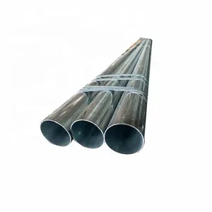 Shaanxi good quality zinc galvanized round hollow steel tubes and pipes galvanized water and gas pipe
