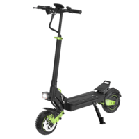 ABD'den Güçlü ve Hafif SMD-Z1 48V 800W Katlanabilir Elektrikli Scooter 45KM/S Maksimum Hız 60KM Menzil 10 İnç Arazi Lastiği IP54 Su ve Pas Korumalı