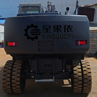 XGY DX Serie DX 215W-C Schwerlast-4x4-Radbagger Mehrzweck-Bagger für Bergbau, Gesteinsbrechen & Graben