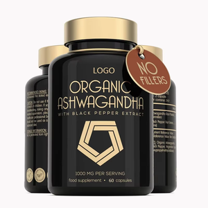 High Quality Sunwind Premium KSM-66 <b>Ashwagandha</b> Capsules <b>1000mg</b> for Adult Sleep Aid Immune Support & Energy Management - Product Image 1