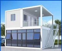 Appartement complet personnalisé de 20 pieds, maison préfabriquée meublée, maison préfabriquée en conteneur, maison préfabriquée en kit avec salle de bain et cuisine