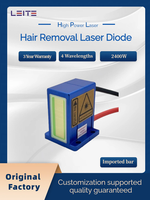 Laser de réparation haute puissance à diode 808 nm LT HPL 2400W, empilé verticalement à canaux macro, pour réparation de pièces à main