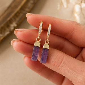 Orecchini in Stile Vintage Naturale per Donne, Accessori per Orecchie Semplici e alla Moda per Uso Quotidiano - Product Image 2