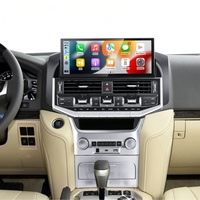 Radio Multimedia Android de 12.3 Pulgadas para Toyota Land Cruiser LC200 2007-2020, Unidad Principal de Navegación con Carplay, Monitor, Nueva Actualización