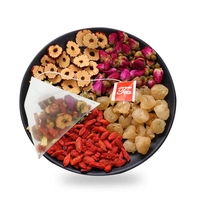 Thé détoxifiant pour l'utérus avec logan et dattes rouges, herbes fraîches et fleurs, en vrac ou en bouteille, thé santé brut pour soulager les douleurs menstruelles