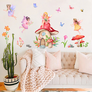 Pegatinas <span class=keywords><strong>de</strong></span> <span class=keywords><strong>pared</strong></span> del castillo <span class=keywords><strong>de</strong></span> la princesa rosa y la casa <span class=keywords><strong>de</strong></span> los setas <span class=keywords><strong>para</strong></span> niños, decoración <span class=keywords><strong>de</strong></span> habitación <span class=keywords><strong>de</strong></span> bebé, calcomanía <span class=keywords><strong>de</strong></span> <span class=keywords><strong>pared</strong></span> impermeable <span class=keywords><strong>para</strong></span> habitación <span class=keywords><strong>de</strong></span> niña - Product Image 6