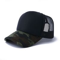 Gorra Trucker con Logotipo Personalizado, Malla Trasera, 5 Paneles, Frente de Espuma, Cierre a Presión, Gorra de Béisbol al por Mayor, Transpirable, Poliéster, Unisex