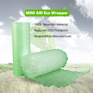 Rouleau d'emballage de protection de film de coussin de bulle d'air résistant aux chocs en matériau recyclé pour - Product Image 5