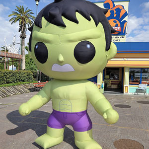 QIQU <span class=keywords><strong>Hulk</strong></span> Inflable Publicitario <span class=keywords><strong>de</strong></span> 13 pies, Gigante, Impermeable, Multicolor, con Soplador, para Decoración <span class=keywords><strong>de</strong></span> Fiestas <span class=keywords><strong>de</strong></span> Cumpleaños y Eventos - Product Image 1