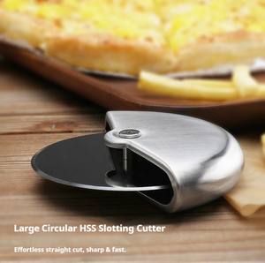 Roues à pizza <span class=keywords><strong>en</strong></span> métal durables, coupe-pizzas <span class=keywords><strong>en</strong></span> acier inoxydable longue durée pour une cuisine écologique / Outils - Product Image 1