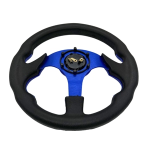 <span class=keywords><strong>12</strong></span>.5인치 블루 플라스틱 PU 유니버설 골프 카트 스티어링 휠 보트 스티어링 휠 - Product Image 5