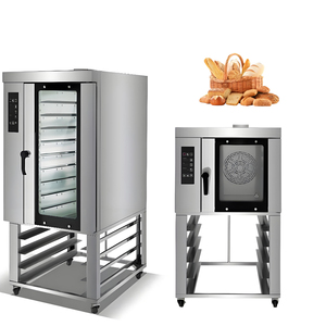 Horno de Convección a Gas Comercial Grande para Panadería, Máquina para Hornear Pasteles, Equipo de Panadería, 10 Bandejas, 5 Bandejas - Product Image 1