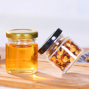 Venta al por Mayor de Frascos de Vidrio Pequeños de 30ml, 40ml, 50ml y 70ml con Tapas, Mini Frascos Redondos Transparentes para Regalos, Recuerdos de Bodas y Fiestas - Product Image 2