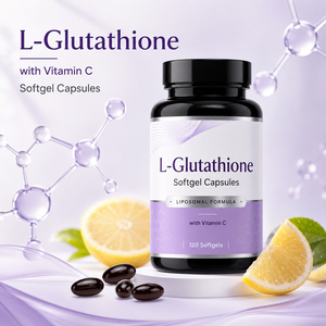 Offre Spéciale : GSH Liposomal Original Réduit, L-glutathion Bio Antioxydant Éclaircissant, Riche en Protéines, Sans Gluten, Améliore l'Éclat - Product Image 3