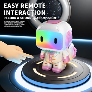 Robot Educativo con Control Remoto Inteligente, Chasis ABS, Luz LED, Grabación de Voz, Programable, Interactivo, Bailarín, de Cuatro Ruedas - Product Image 4
