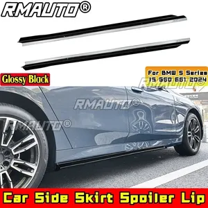 Kit de Carrocería I5 G60 G61, Faldones Laterales con Aspecto de Fibra de Carbono, Estilo MP, para BMW Serie 5 I5 G60 G61 2024, Accesorios para Automóviles - Product Image 3