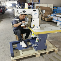 GY-168 à grande vitesse Machine à coudre à couture latérale à double fil Machine à coudre industrielle Fabrication de chaussures Prix des ventes directes