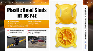 <span class=keywords><strong>Avis</strong></span> de trafic produits réfléchissant surélevé chaussée avertissement point jaune 165mm longueur goujon de route en plastique - Product Image 6