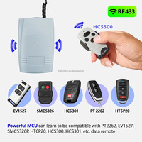 Interruptor RF de 433.92 MHz, Abrepuertas Inalámbrico para Garaje, Control Remoto de 12V/24V/220V CC/CA, 10A, Alcance de 50m, Código Variable