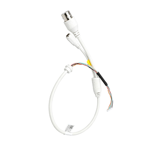 สายเคเบิลกล้องวงจรปิดแบบ POE ชนิด RJ45 + DC 8 แกน สายคู่บิดเกลียว ป้องกันน้ำ IP67 สำหรับกล้องวงจรปิดภายนอกอาคาร สายเชื่อมต่อเครือข่าย IPC รับผลิตแบบ ODM/OEM - Product Image 1