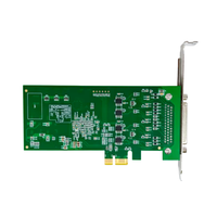 Vente directe usine : Module de bus PCIe UART isolé 8 canaux, avec connecteur DB78 femelle embarqué et câble de raccordement 100 cm de 8 prises DB9