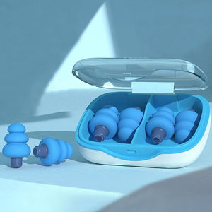 ที่อุดหูโฟม PU คุณภาพสูง ลดเสียงรบกวน ป้องกันเสียงได้ดี  แบบพับได้ ใช้ซ้ำได้  ปลอดภัยในตัว  บรรจุกล่อง สำหรับการนอนหลับ - Product Image 2