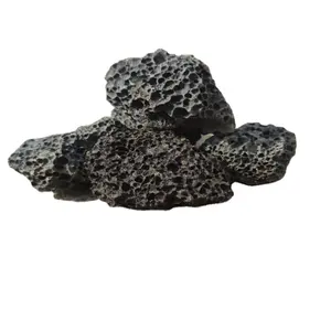 The factory directly supplies natural rolling volcanic black and red lava