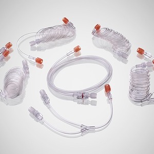 Low-Pressure 350psi Coiled <strong>CT</strong> Connector Y-Shaped for <strong>Angiography</strong> &amp; MRI Medical Equipment - Product Image 4