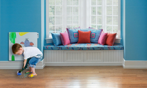 Năng lượng hiệu quả sưởi ấm hồng ngoại xa treo tường hồng ngoại rạng rỡ với bộ đếm thời gian kỹ thuật số 24 giờ đối lưu bảng điều khiển gốm - Product Image 6