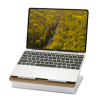 Supports pour ordinateur portable en bois Samdi, vente flash, inclinables, pour téléphone et iPad/ordinateur/PC