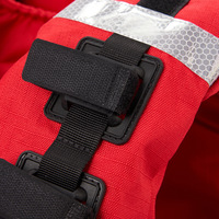 Équipement de sauvetage aquatique lourd, gilet de sauvetage 150N Rapids pour la lutte contre les incendies, la gestion des inondations, le sauvetage d'urgence et les interventions de secours