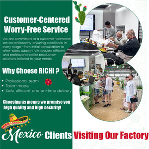 Richi Hươu ngựa bò Thức ăn viên Máy làm cỏ linh lăng động vật Công nghiệp thức ăn gia cầm pelletizer cho thức ăn chăn nuôi - Product Image 6