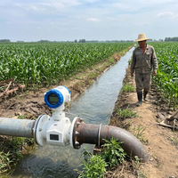 Medidor de flujo electromagnético digital inalámbrico | Medidor de flujo de agua magnético Wi-Fi | Medición de agua y líquidos | OEM personalizable