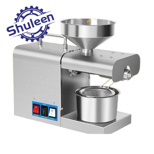 Prensa de aceite para procesamiento por lotes, dispositivo de producción masiva de aceite para pequeños talleres, pequeña máquina <span class=keywords><strong>italiana</strong></span> para prensar aceite de oliva - Product Image 1