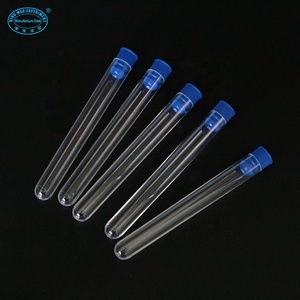 PS Chất liệu rõ ràng nhựa 12*100 mét ống nghiệm với đáy tròn - Product Image 3