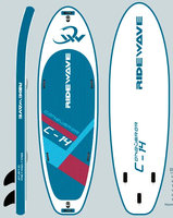 Grande planche à pagaie gonflable personnalisée, 16 'x 80 ''x 8'', équipe méga multi-personnes