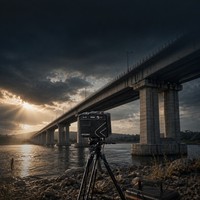 Radar Deformasi Presisi 0.1mm D300 Monitor Perpindahan Bangunan Sub-mm 300m 10Hz Alarm Multi-titik untuk Penyelamatan