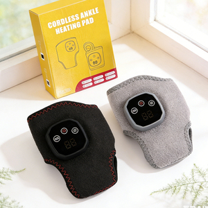 Foot Brace Wrap Custom <b>Heated</b> Foot <b>Pad</b> Cordless <b>Heat</b> Compress Foot <b>Massager</b> Machine Ankle <b>Massager</b> with <b>Heat</b> - Product Image 1