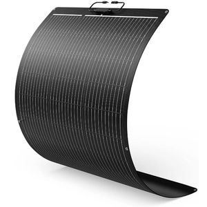 แผงโซลาร์เซลล์แบบยืดหยุ่นขนาด 100W บางเฉียบ 12V ประสิทธิภาพสูง 23.7% ดีไซน์โค้งงอได้ 240 องศา เหมาะสำหรับเครื่องกำเนิดไฟฟ้า สถานีไฟฟ้า รถบ้าน - Product Image 1