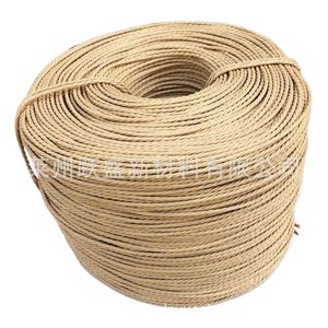 ส่วนลดจากผู้ผลิต: เชือกถักเก้าอี้รูปตัว Y, เชือกกระดาษคราฟท์สามเส้น, เชือกกระดาษถักสำหรับพื้นผิวโซฟา, รูปตัว Y - Product Image 1