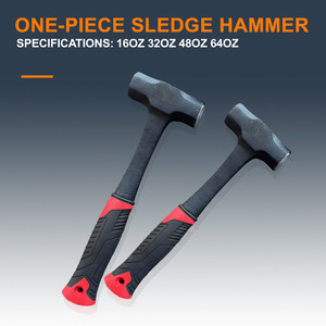 Vente en gros de marteaux octogonaux multifonctionnels à manche en fibre de verre |   Outils de frappe manuels pour le travail du bois et la construction - Product Image 5