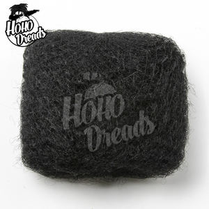 Jiffy Hair afro crépus <span class=keywords><strong>cheveux</strong></span> humains en vrac pour dreadlocks 30g pour chaque sac - Product Image 4