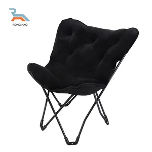 Venda quente Indoor Outdoor Folding Sala Cadeira Dobrável Borboleta Cadeira Dobrável