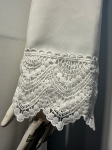 Abaya Y35 in Stile Turco in Poliestere Solido Traspirante per Donne Musulmane, Moda Islamica Elegante e Modesta - Product Image 6