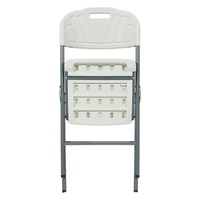 Vente en gros de chaise pliante moderne en plastique blanc noir pour cérémonies de mariage, restaurant, salle à manger pour événements, hôtels, cuisines, jardin