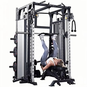 PINJIAN Macchina Smith Multifunzionale Unisex di Qualità Premium <span class=keywords><strong>per</strong></span> Allenamento Commerciale e Sollevamento Pesi - Product Image 2