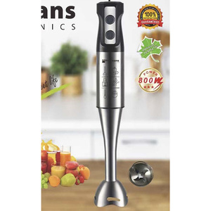 Batidora de Mano Profesional Hoffmans de 800W con Carcasa Completamente de Acero Inoxidable y Interruptor de 2 Velocidades para Procesamiento de Alimentos de Alta Resistencia - Product Image 5