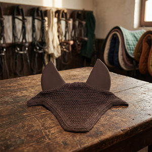 Breathable Durable Reusable Safe Reliable Equestrian Horse Ear Bonnets <b>Fly</b> Guard Noise Reduction Large Animal Riding Accessories - Product Image 3