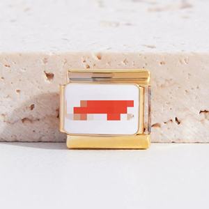 Populaire voiture Logo bracelet à breloques italien en acier inoxydable Auto Logos Red Bull italien bracelet à breloques F1 - Product Image 4